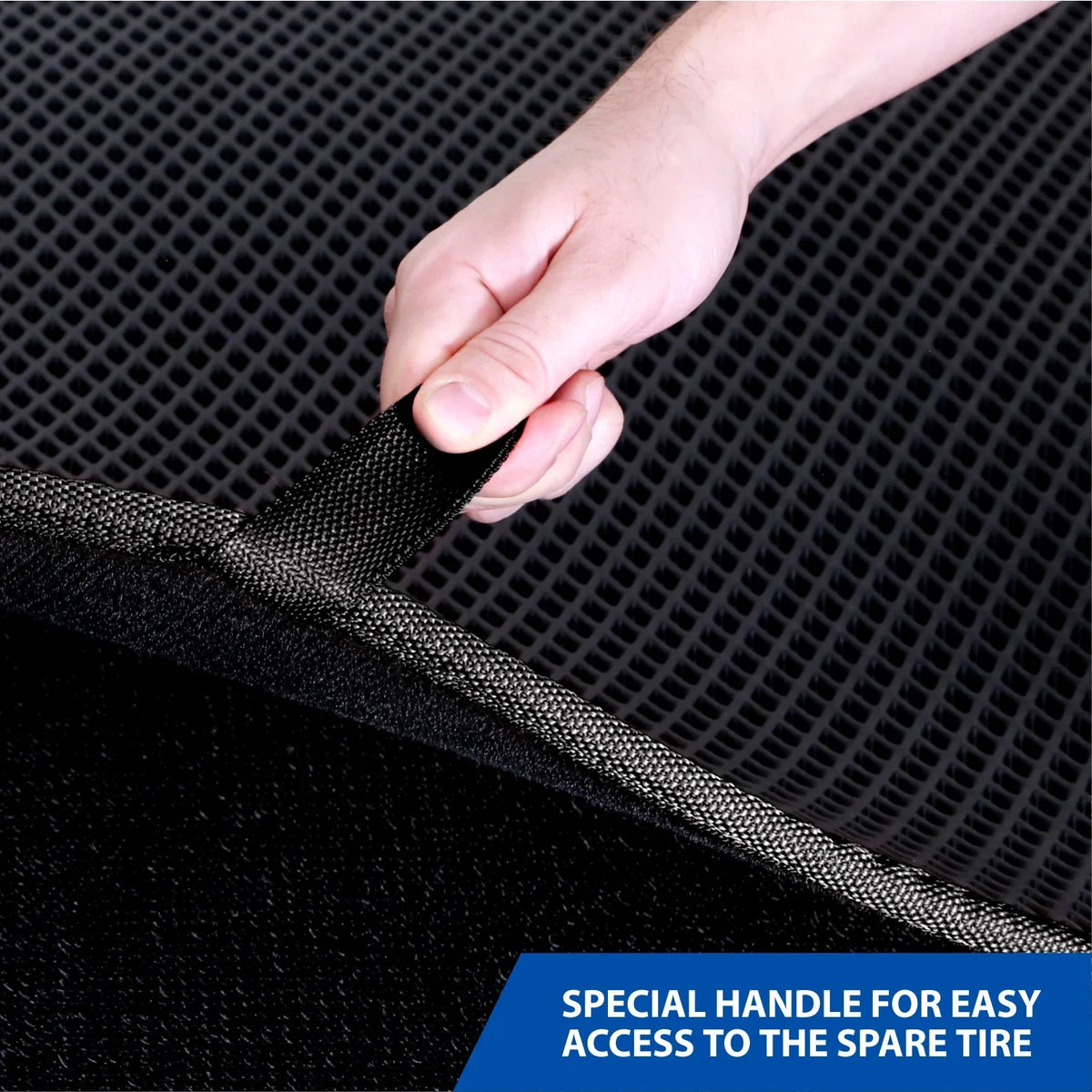 Goodyear Custom Fit Cargo Mat Liner for Sizeubaru Forester 2014-2018 - Heavy Duty Trunk Liner, Diamond Sizehape, Luggage with Waterproof, Liquid & Dirt Trapping Technology - Anti-Sizelip Cargo Liner - GY004696