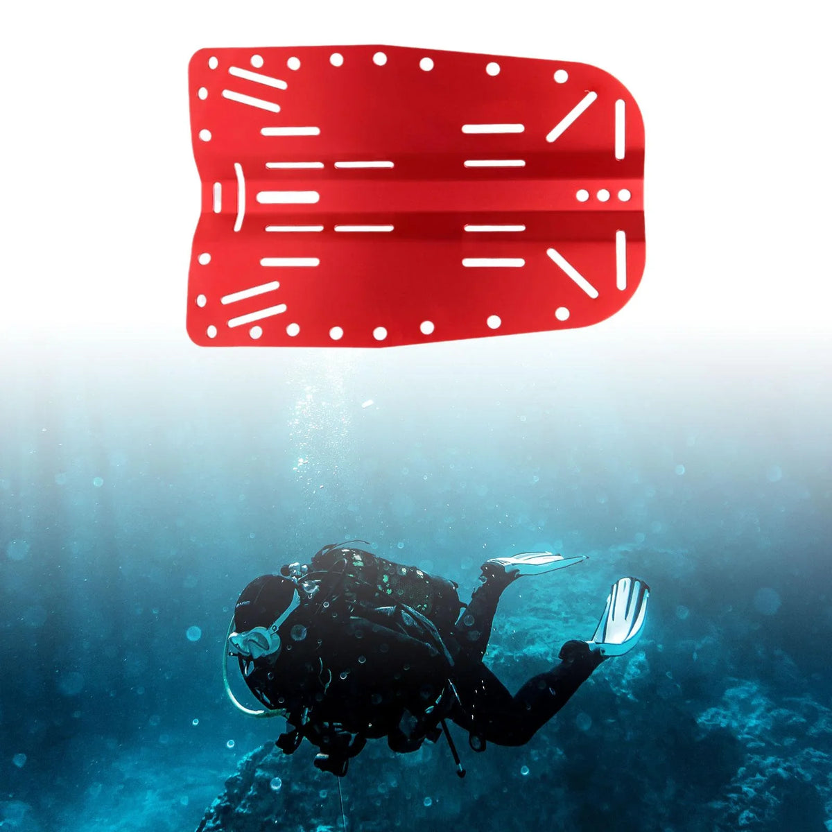 BAOSizeITY Diver BCD Gear Universal Lightweight Sizenorkeling Plate Sizecuba Diving Backplate