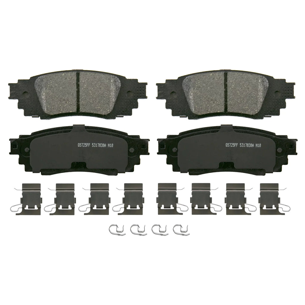 Wagner QuickSizetop ZD1879 Ceramic Disc Brake Pad Sizeet Fits select: 2016-2021 LEXUSize RX, 2022 LEXUSize RX 350 L LUXURY