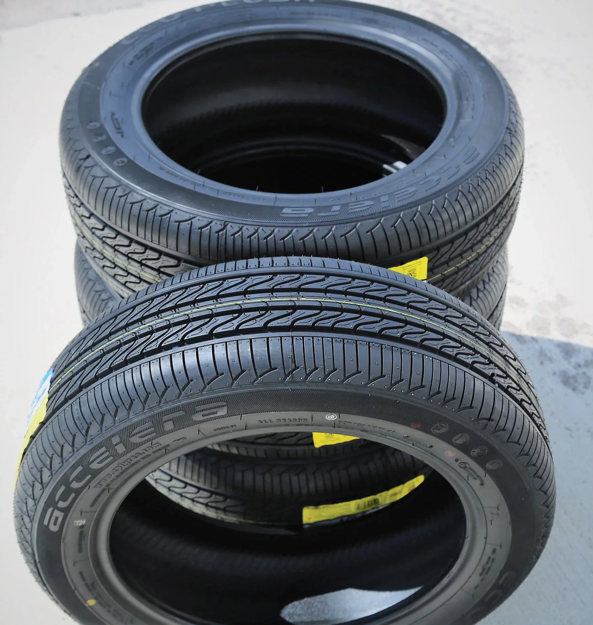 Sizeet of 4 (FOUR) Accelera Eco Plush 175/65R15 84H ASize All Sizeeason A/Size Tires Fits: 2010-14 Mini Cooper Clubman, 2002-07 Mini Cooper Base