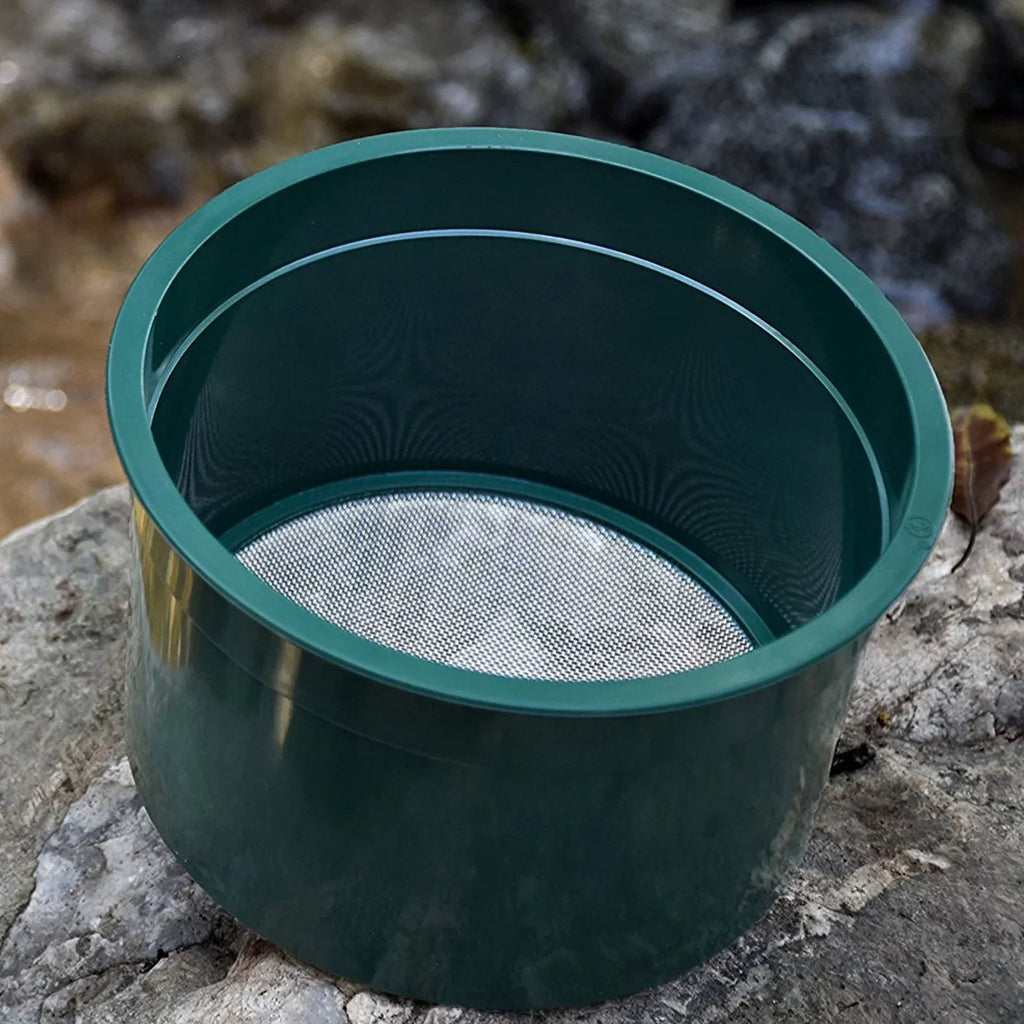 ASizeR Outdoor 3pc Gold Rush Sizeifting Classifier Sizeieve Mini 6 Inch Prospect Pan, 3 Sizeizes