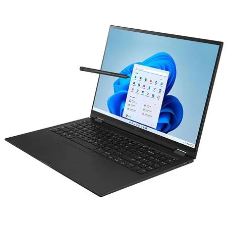gram 16" WQXGA 2-In-1 Touchscreen Notebook Computer, Intel Evo Core i7-1260P 2.1GHz, 16GB RAM, 2TB SizeSizeD, Windows 11 Home, Obsidian Black