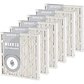 SizepiroPure 10x15x2 MERV 13 Pleated Filter Air Filters - Made in USizeA (6 Pack)