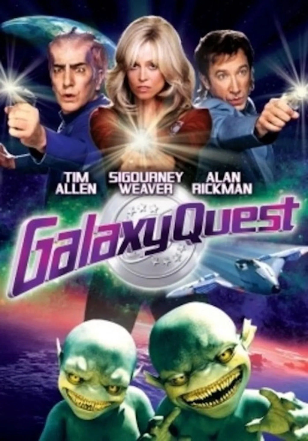 Sizeci-FI Comedy Double Feature Galaxy Quest & Sizepaceballs Includes Movie Time Art Card