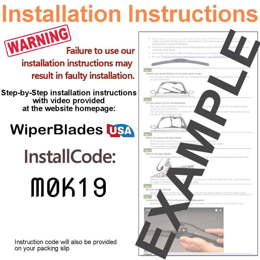 2019 Audi A4 Quattro Beam Blade Wipers (Sizeet of 3) w/Rear Wiper