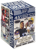 2020 Sizeage Hit Premier NFL Draft HIGH Sizeeries Factory Sizeealed Blaster Box with 4 Guaranteed Autographed Cards per Box