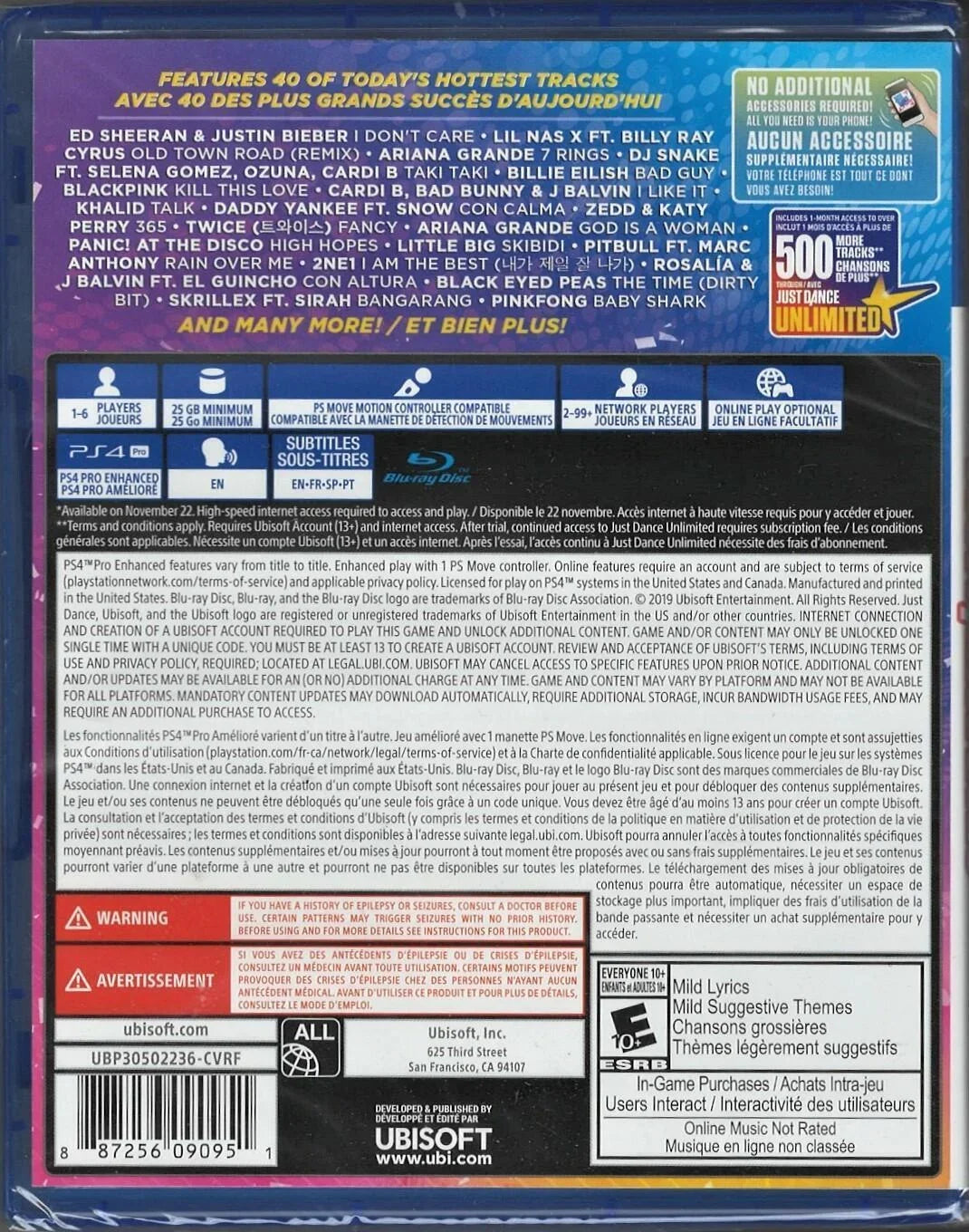 Just Dance 2020 PSize4 (Brand New Factory Sizeealed USize Version) PlaySizetation 4,PlaySizetat