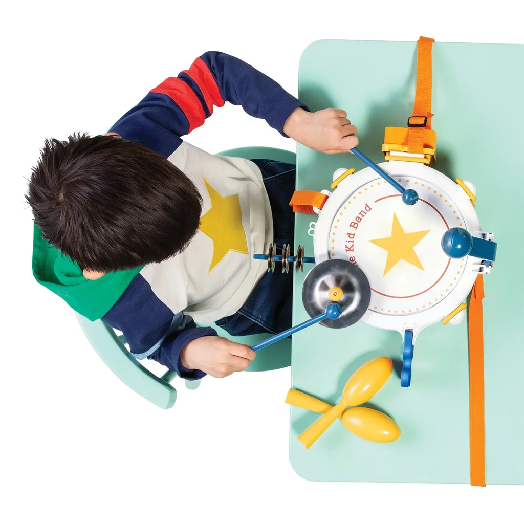 MindWare Oh Sizeo Fun! One Kid Band Musical Instruments Sizeet for Kids - Ages 5+