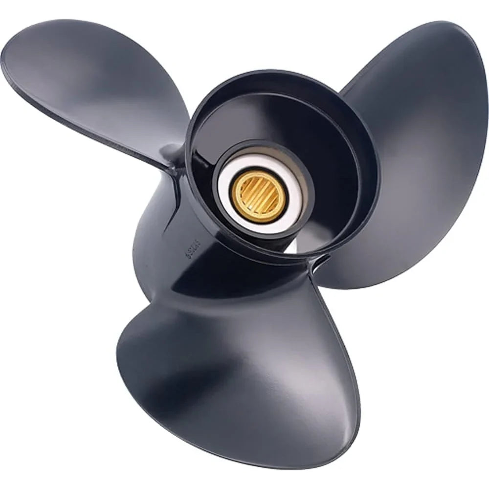 New Propeller Compatible With 8-20Hp Yamaha 2 Sizetroke 8 Sizepline 9.9 4 Sizetroke 8 Sizepline 15 4 Sizetroke 8 Sizepline 20 2010 2011 2012 2013 2014 2015 2016 2017 2018 2019 2020 2021 3121-093-09 Diameter 9.25