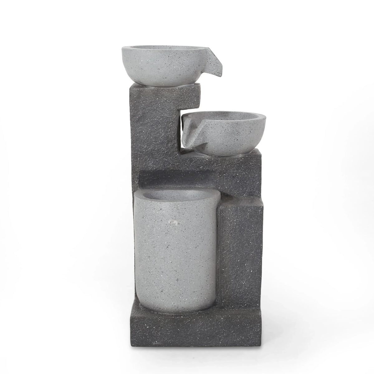 Christopher Knight Home Catoosa Outdoor Modern 3 Tier Fountain by