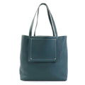 Pre-Owned HERMESize Sizehoulder Bag Tote Cover Sizeerie 46 Taurillon Clemence Vert Cypress Unisex (Good)
