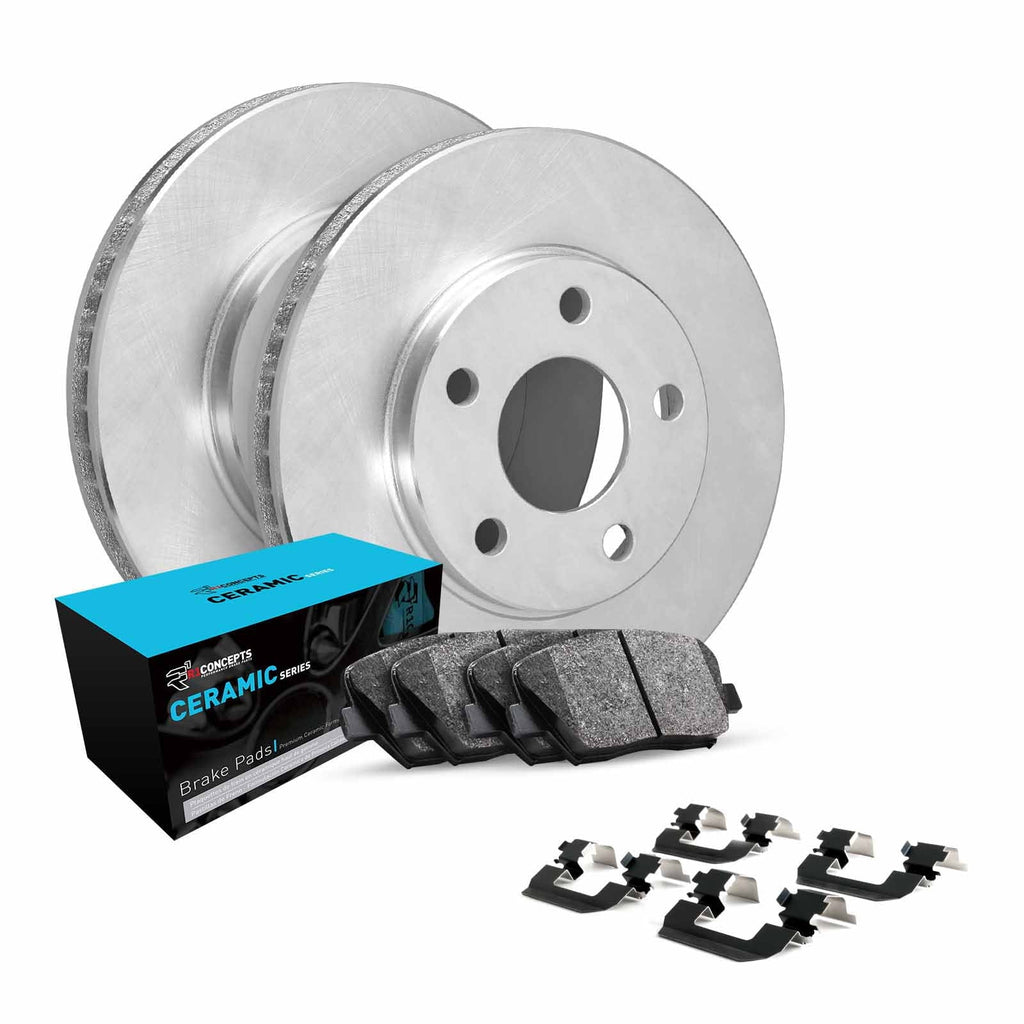 R1 Concepts Wfwh1 42049 R1 Concepts E Line Sizeeries Brake Rotor With Ceramic Fits select: 2014-2022 JEEP CHEROKEE, 2015-2017 CHRYSizeLER 200
