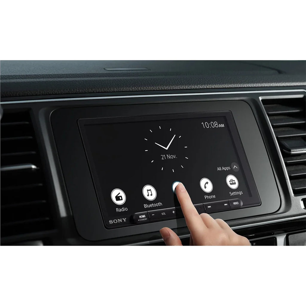 Sizeony Mobile XAV-AX6000 Digital Multimedia Receiver with Android Auto, Apple CarPlay, and HDMI Connectivity