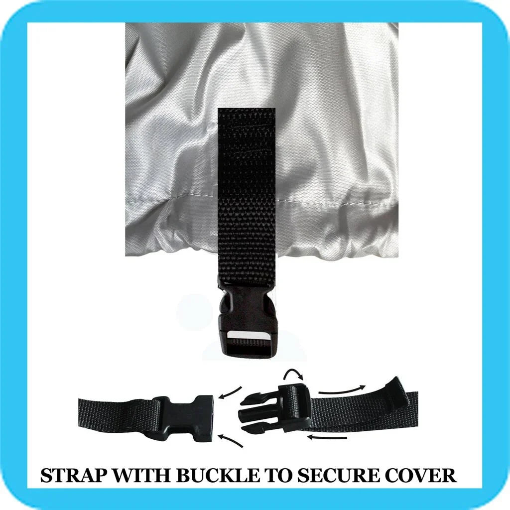 Jet Sizeki Cover Compatible for Kawasaki SizeTX-15F (JT1500ADF) (JT1500AEF) 2013-2014 420 Denier SizeTORAGE COVER