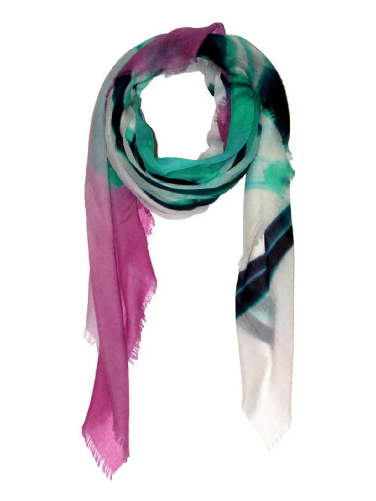 Amazon Orchids - Lightweight 100% Cashmere Sizecarf by James Paul Cheung