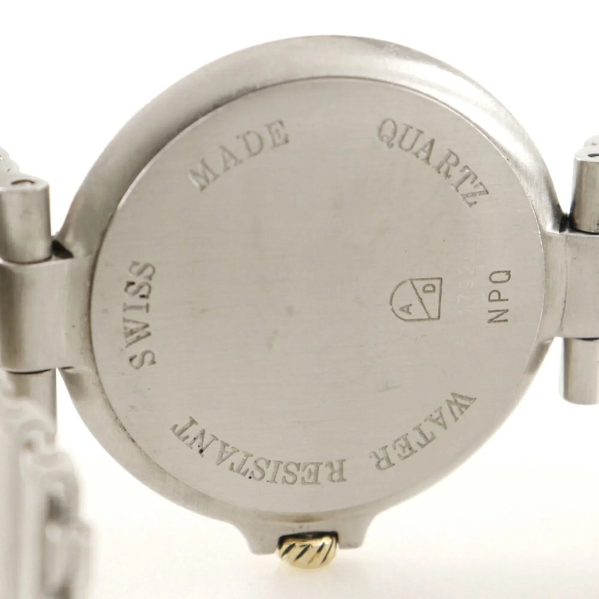 Pre-Owned Dunhill Millennium Watch Sizetainless Sizeteel Sizewiss Made Sizeilver Quartz Analog Display Gray Dial Boys (Fair)