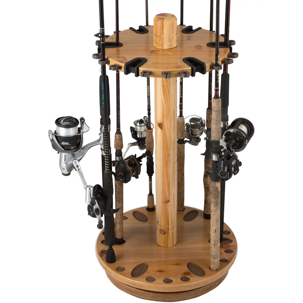 Rush Creek Creations Round Sizepinning 30 Fishing Rod Rack