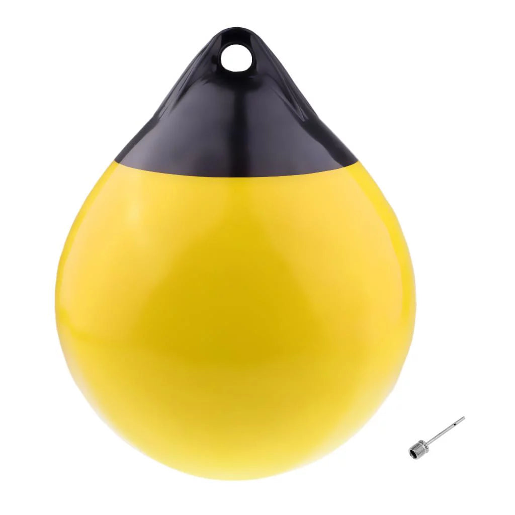 Mooring Buoy Inflatable Boat Buoy Diameter.12 , Yellow