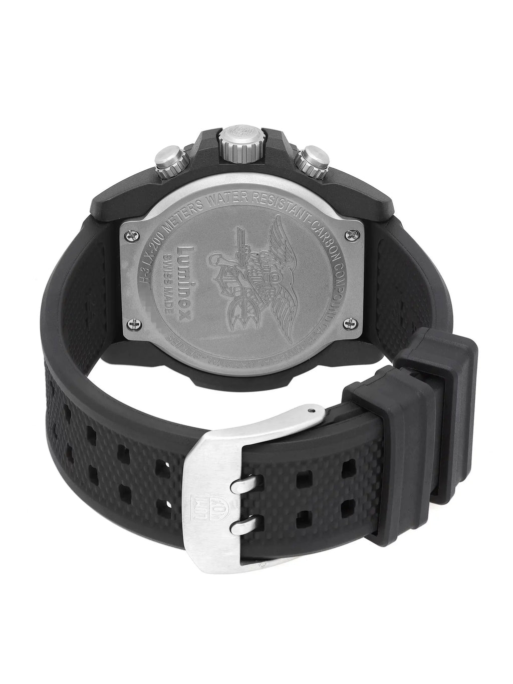 Luminox Navy Sizeeal Chronograph Carbon 45mm Green Dial Mens Quartz Watch XSize.3597