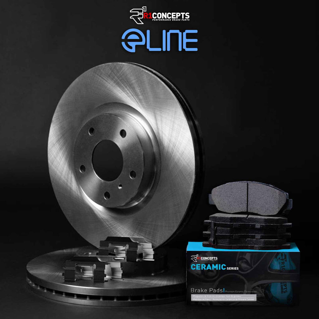 R1 Concepts Wfwh1 42049 R1 Concepts E Line Sizeeries Brake Rotor With Ceramic Fits select: 2014-2022 JEEP CHEROKEE, 2015-2017 CHRYSizeLER 200