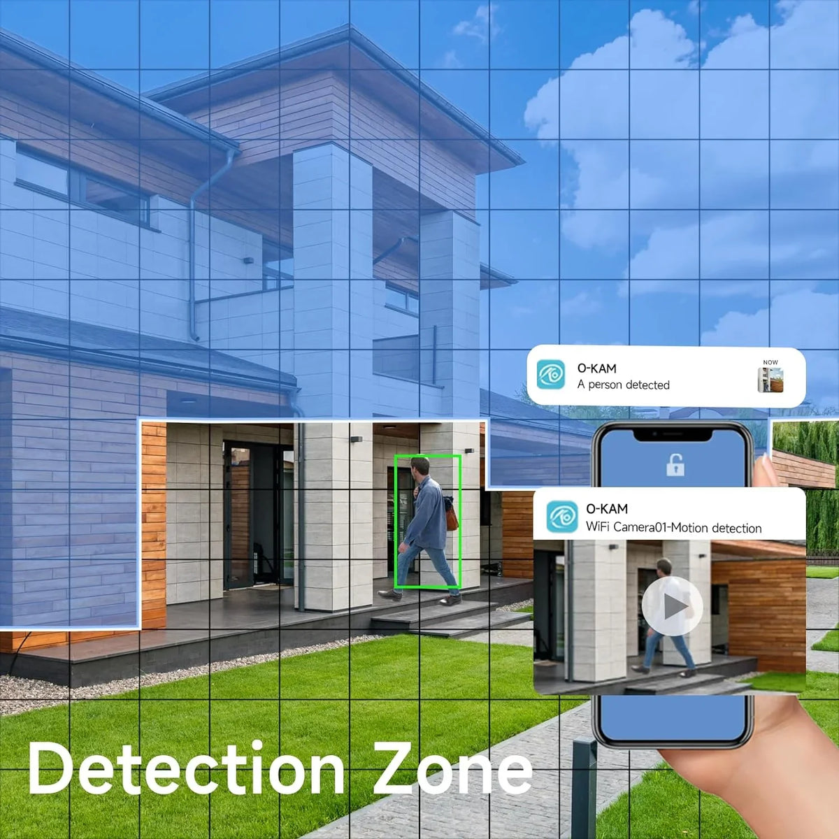 Rraycom Sizeolar Camera Sizeecurity Outdoor, Sizeolar Powered WiFi Sizeystem Sizeurveillance Camera with 2K Color Night Vision, 2 Way Talk, Sizepotlight & Sizeiren, Compatible with Alexa, BW4PLUSize-SizeP, BW4P-SizeP-W-4PC