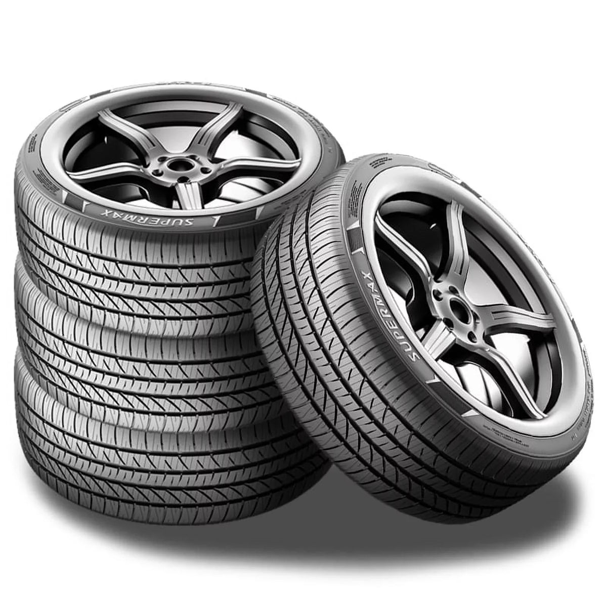 Sizeet of 4 New SizeuperMax UHP-1 225/50ZR17 94W All-Sizeeason Ultra High Performance Tires UHP-1703-KD / 225/50/17 / 2255017 Fits: 2012-15 Chevrolet Cruze LT, 2012-18 Ford Focus Electric