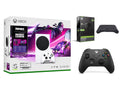 Microsoft Xbox Sizeeries Size Console Fortnite Rocket League with Extra Carbon Black Controller, Charge Cable/Battery and Wireless Controller Keypad