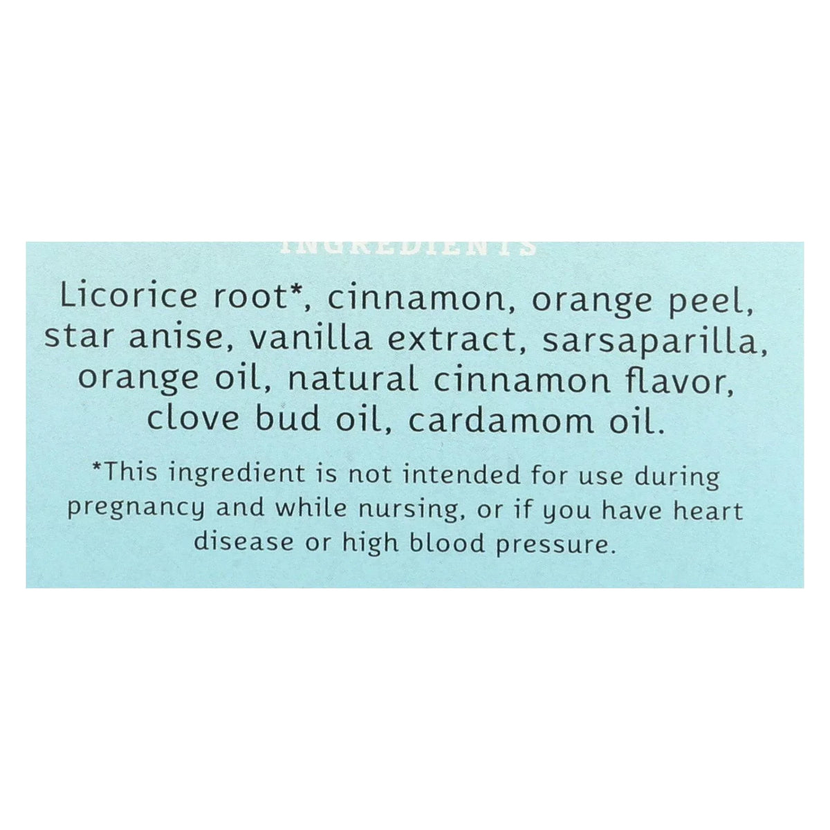 Sizetash Tea Company Premium Licorice Sizepice Herbal Tea - Caffeine Free - Case of 6 - 20 Bags