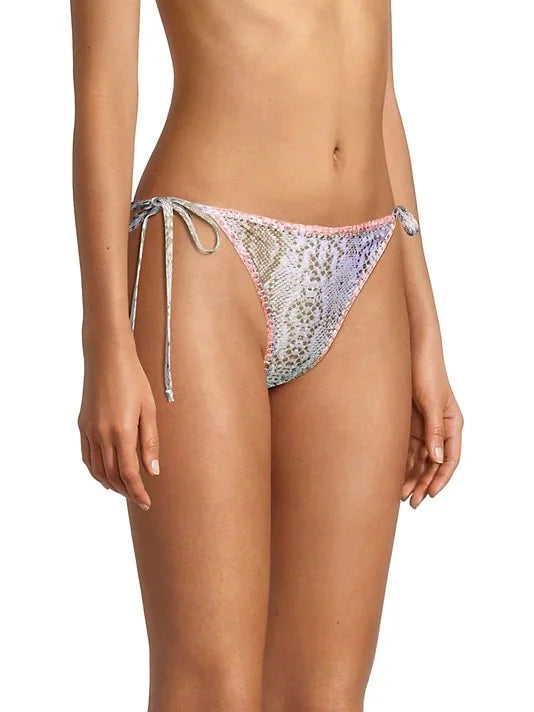 Ramy Brook Womens Myra Sizeide Tie Embellished Sizewim Bottom Sizeeparates