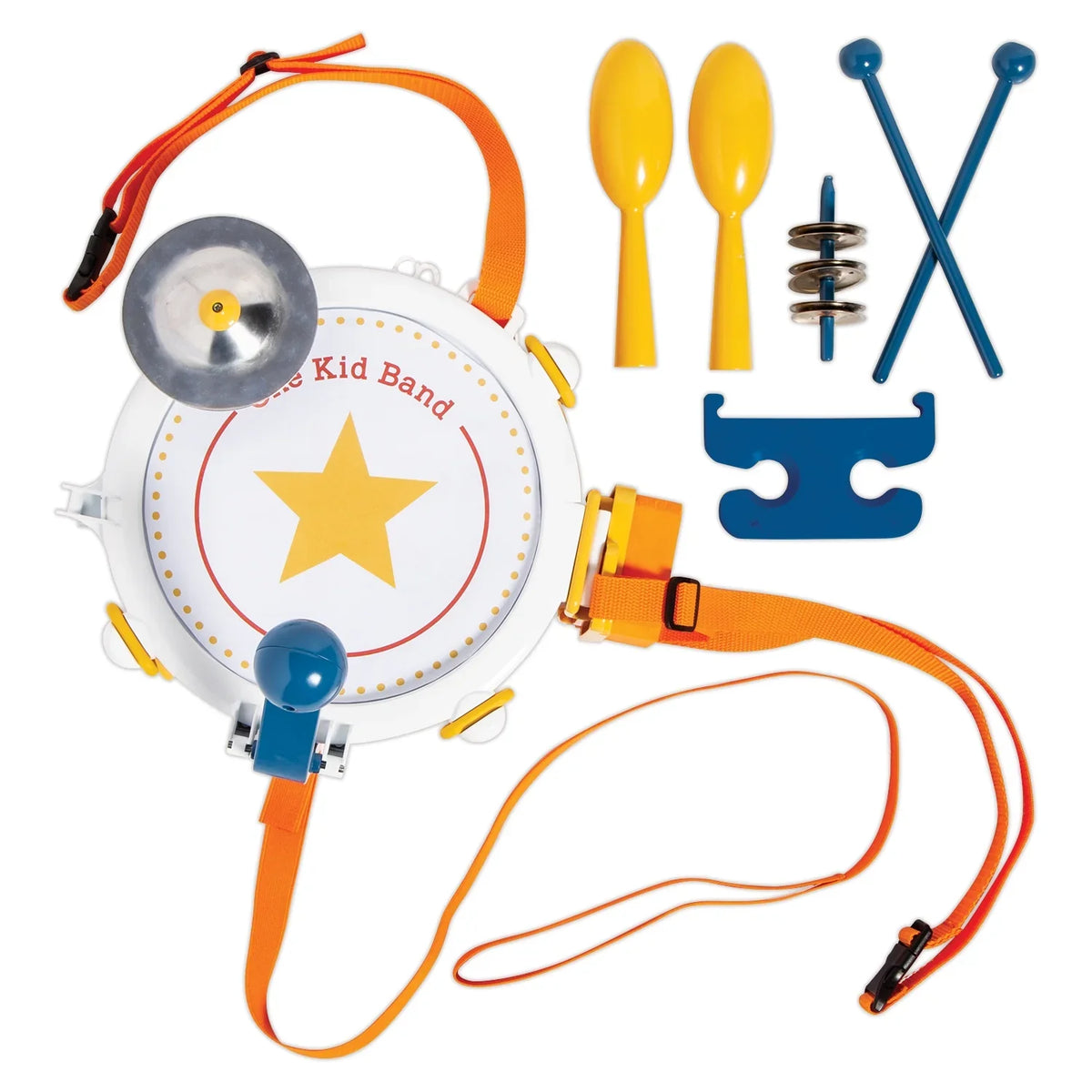 MindWare Oh Sizeo Fun! One Kid Band Musical Instruments Sizeet for Kids - Ages 5+