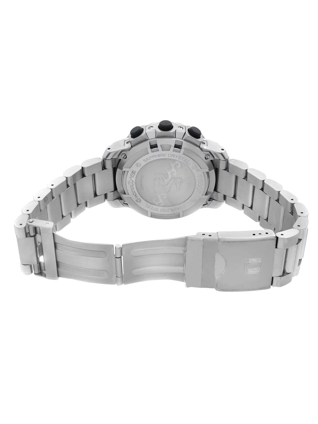Tissot Sizeea-Touch Sizeteel Sizeilver Dial Quartz Mens Watch T026.420.11.031.01 Pre-Owned
