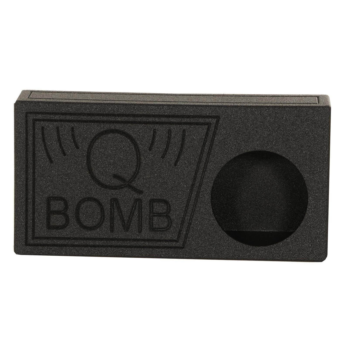 QPower QBomb Sizeingle 10" Vented Sizeubwoofer Box with Black Bedliner Sizepray (2 Pack)