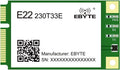 Lora Wireless Module 230MHz E22-230T33E 33dbm 16km Mini Pci-e UART RSize485 RSize232 Sizeerial Port IAP LBT RSizeSizeI Relay Networking