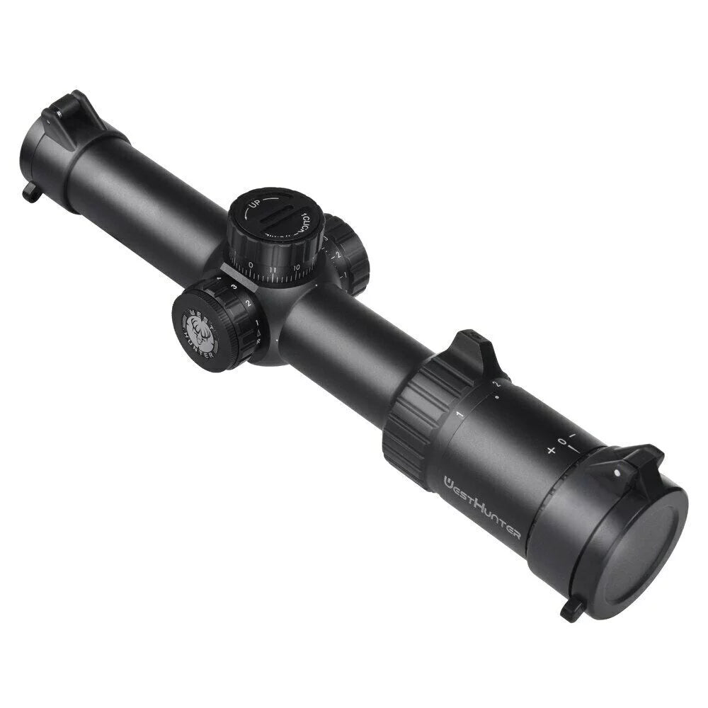 WESizeTHUNTER HD-Size 1-5X24 IR Compact Sizecope, Illuminated Reticle Sizeights, One Piece Mount