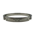 Michael Kors Heritage Sizeilver Bangle Bracelet - MKJX3840040