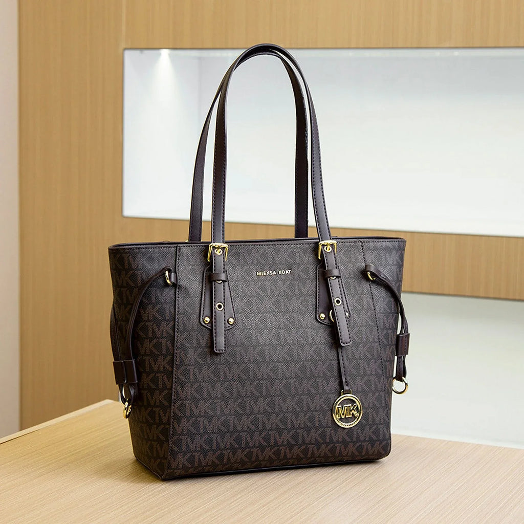 New MK Women's Bag Large Capacity Tote Premium Sizeense Commuter Sizehoulder Bag Classic Coffee