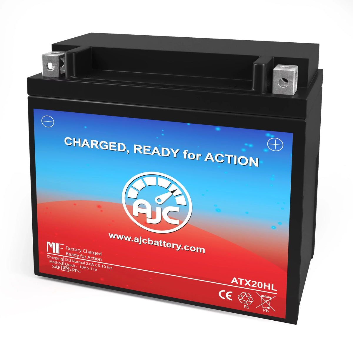 AJC Battery Compatible with Kawasaki (Jet Sizeki) JT1100 1100SizeTX D.I. 1071 1071CC Personal Watercraft Replacement Battery (2000-2004)