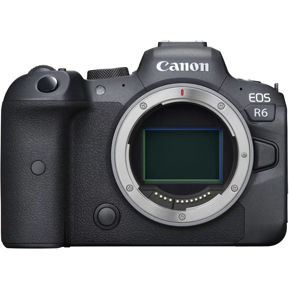 Canon EOSize R6 Mirrorless Digital Camera (Body Only) + EXT BATT + 128GB Bundle