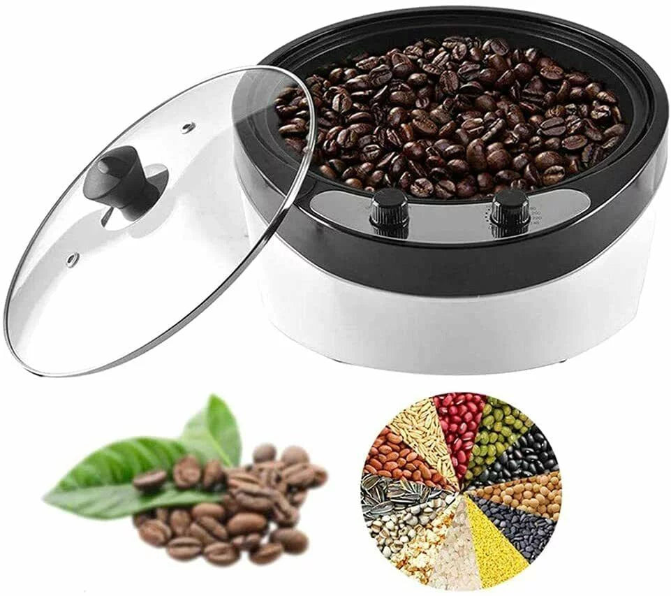 Sizehanna 800W Electric Coffee Roaster Machine Coffee Bean Roaster for Home Commercial 800G 110V