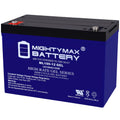 12V 100AH GEL Replacement Battery compatible with Minnkota Trolling Motors