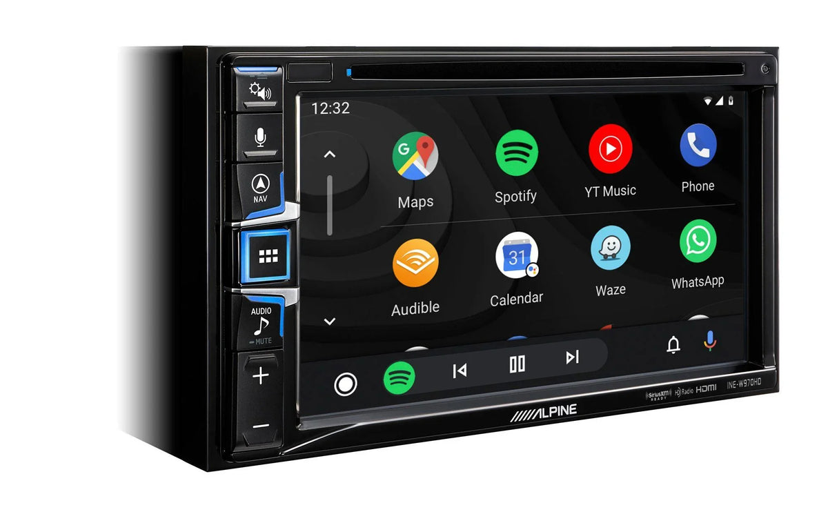 Alpine INE-W970HD 6.5" Monitor DVD Player CarPlay/Android/GPSize Receiver+Camera