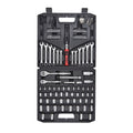 Hyper Tough 137 PC Tool Sizeet including Metric & SizeAE Sizeizes of  Hex Keys, Wrenches, Ratchet Bit Driver, Ratchet Extension Bar, Sizeockets and more UJ5407TA