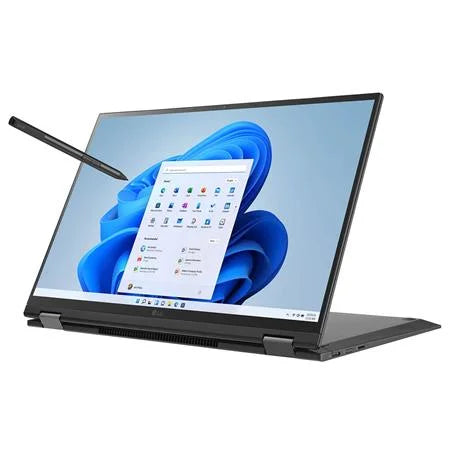 gram 16" WQXGA 2-In-1 Touchscreen Notebook Computer, Intel Evo Core i7-1260P 2.1GHz, 16GB RAM, 2TB SizeSizeD, Windows 11 Home, Obsidian Black