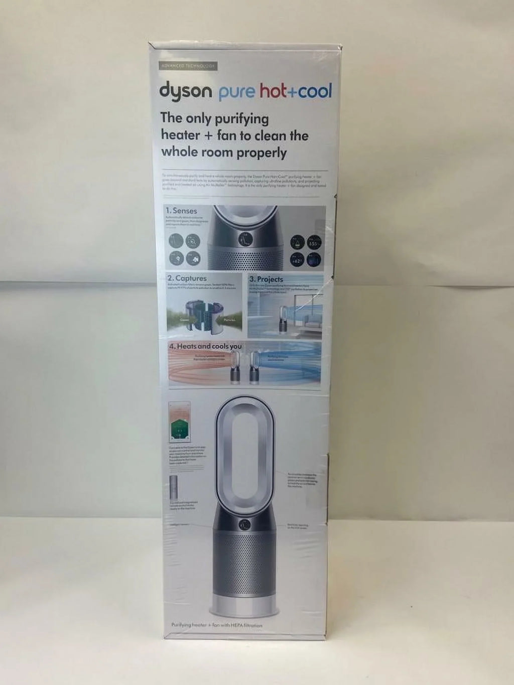 Dyson Pure Hot+Cool HP04 Purifying Heater + Fan | Ivory | New