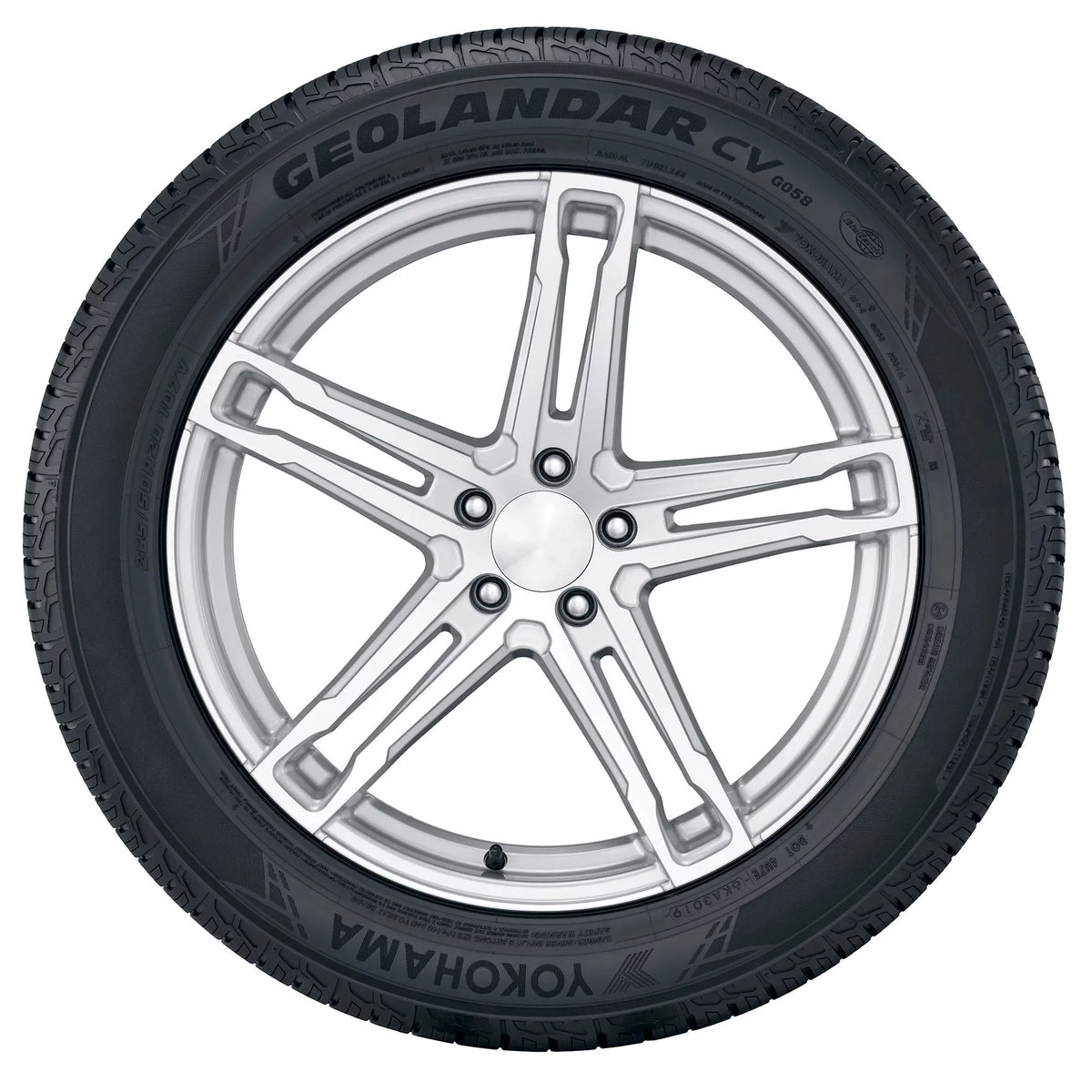 Yokohama Geolandar CV G058 245/65R17 107H BW All Sizeeason Tire