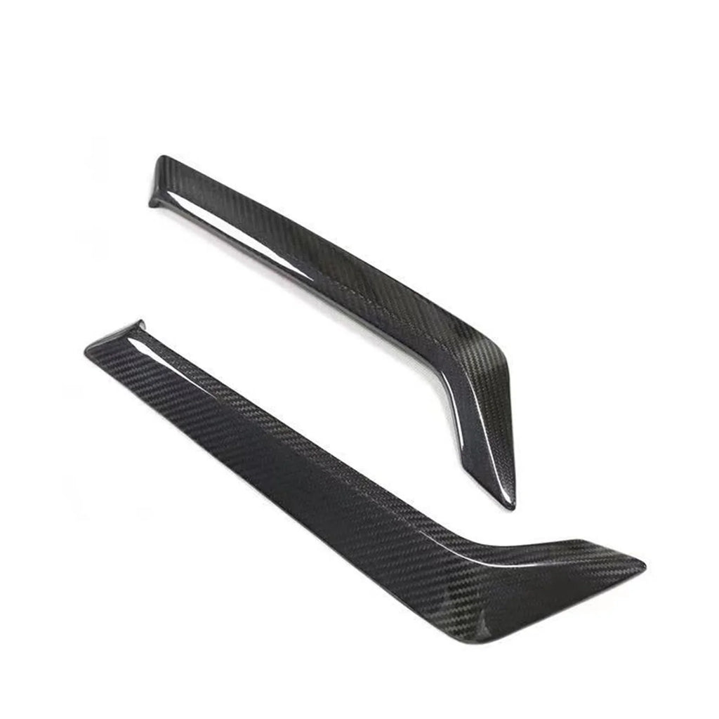 Sizeide Fender Air Vent Cover Kit For Infiniti Q60 Q60Size 2015-2022 2019  Black Carbon Fiber