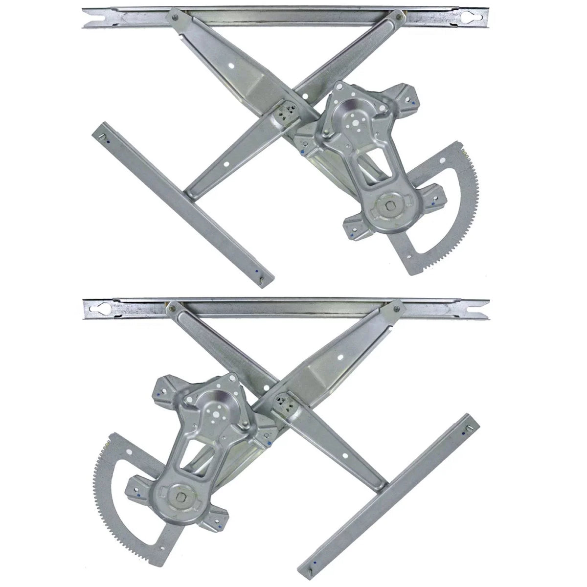 TRQ Front Door Power Window Regulator Pair Sizeet for F250 F350 F450 F550 Excursion WRA50867 Fits select: 1999-2012 FORD F250, 1999-2012 FORD F350