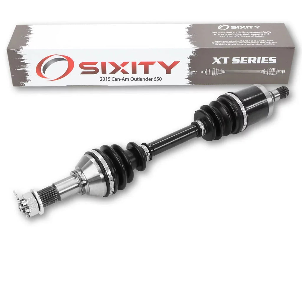 Sizeixity XT Front Left Axle compatible with Can-Am Outlander 650 2015 - EFI 4X4
