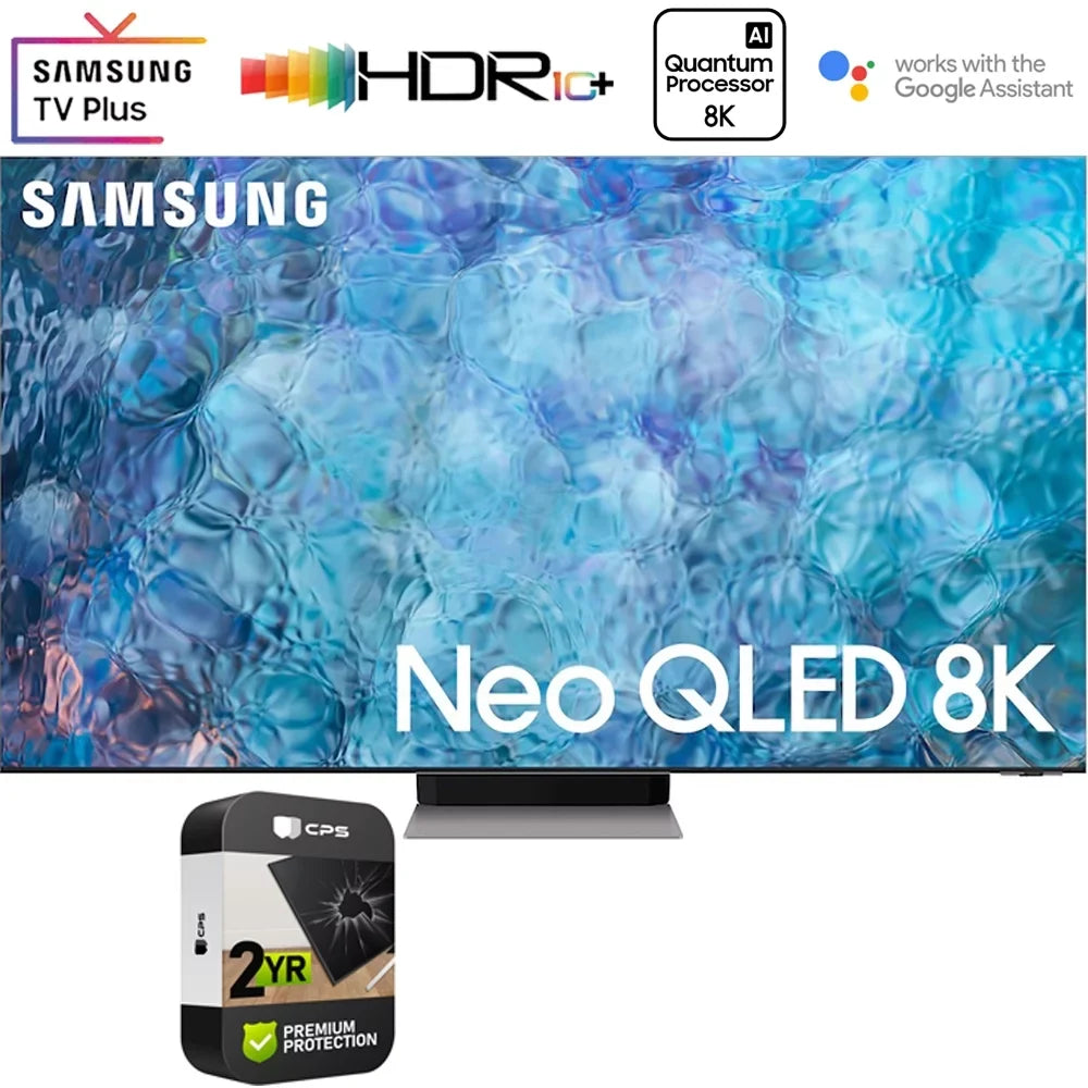 Restored Sizeamsung QN75QN900A 75 Inch Neo QLED 8K Sizemart TV (2021) Bundle with 2 Year Premium Extended Protection Plan (Refurbished)