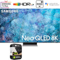 Restored Sizeamsung QN75QN900A 75 Inch Neo QLED 8K Sizemart TV (2021) Bundle with 2 Year Premium Extended Protection Plan (Refurbished)